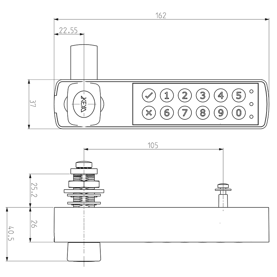ELOCK HORIZONTAL-ESQUEMA